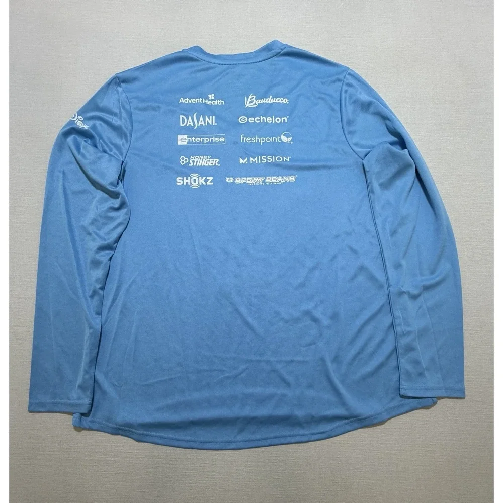 Run Disney 2025 Goofy Challenge Race And A Half Adult 2X Long Sleeve Blue